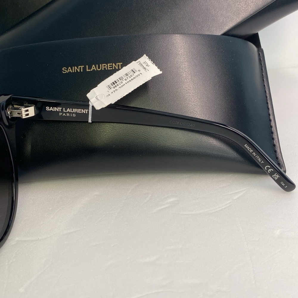 💯- New Authentic Yves Saint Laurent SL-425-001-54 54mm New Sunglasses - Picture 14 of 14